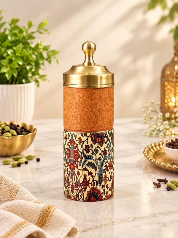 2 Dabara Set with 1 Coffee Filter, Enamel Design