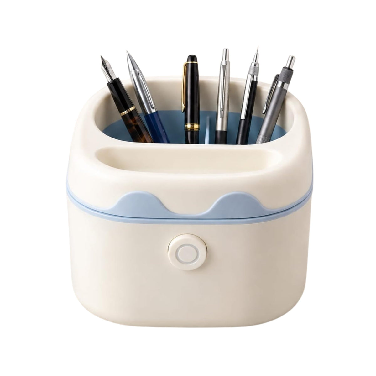 Square Pencil Holder with Round Corners