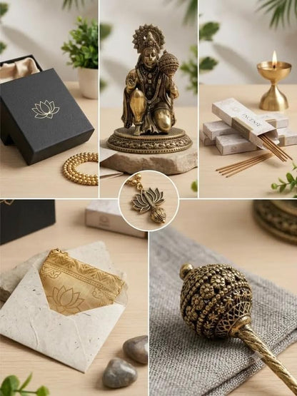 Brass Hanuman Ji Statue 3 Inch