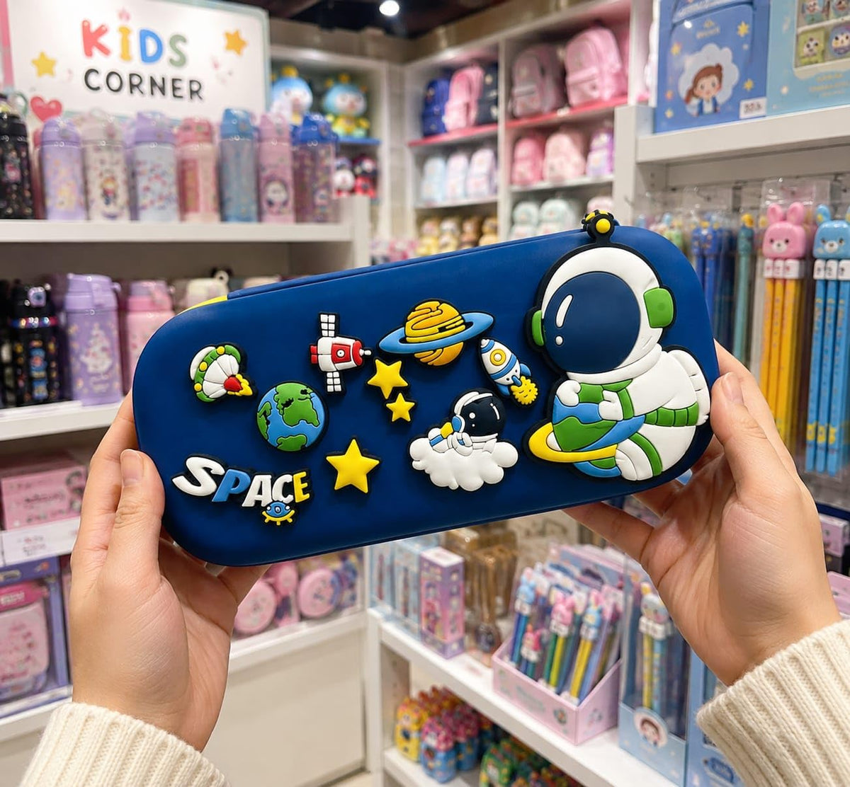 Character Theme Pencil Pouch, Rectangular